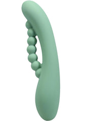 Polynesian Pleasures Into The C Kakui Me Rechargeable Silicone Vibrator with Clitoral Stimulator