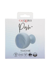 Posh Touch Me Rechargeable Silicone Vibrator - Blue