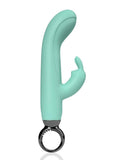Primo Rabbit Rechargeable Silicone Vibrator - Teal