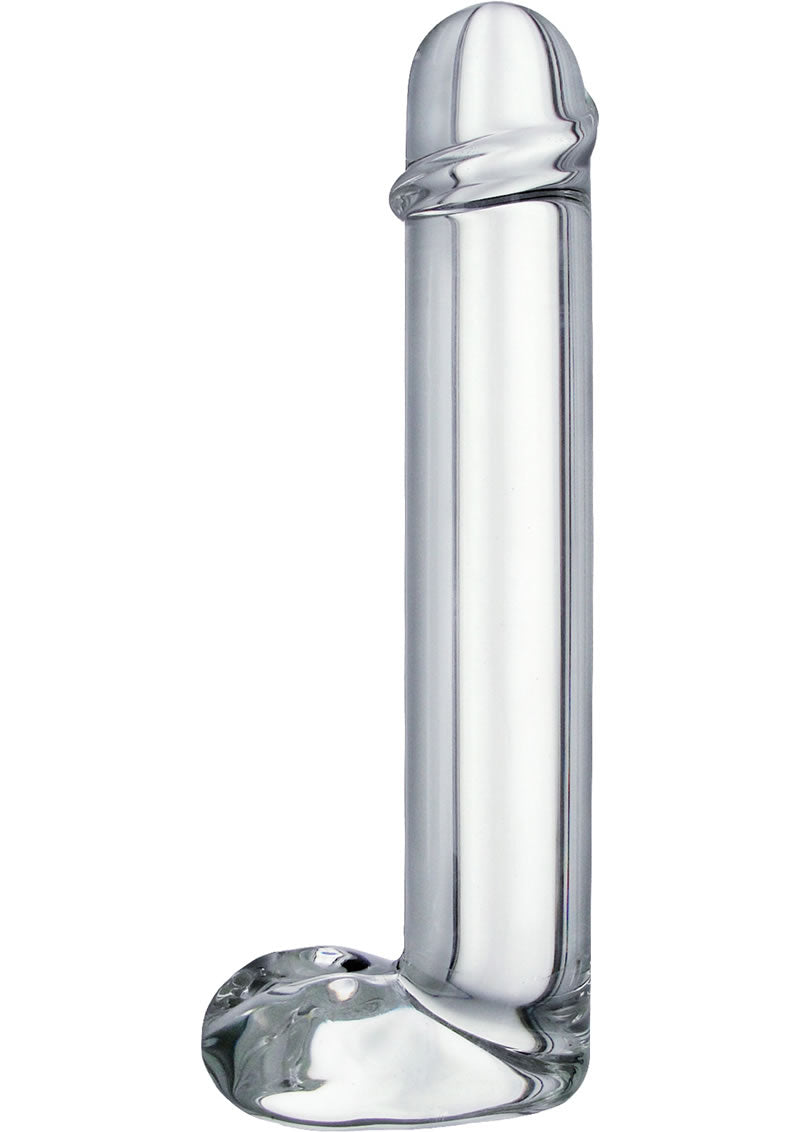 Prisms Sukra Grand Glass 8.88in Dildo - Clear