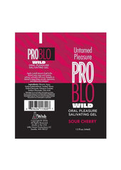 Problo Wild Oral Pleasure Salivating Gel 1.5oz - Sour - Cherry