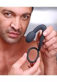 Prostatic Play Explorer Silicone Cock Ring and Prostate Plug
