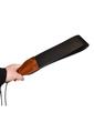 Prowler Red Leather and Wood Flapper Paddle
