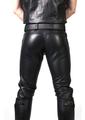 Prowler Red Leather Jeans