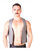 Prowler Red Monochrome Waistcoat - Gray/Grey - Small