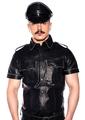 Prowler Red Police Shirt Piped