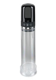 Pump Worx Rechargeable 3-Speed Auto-Vac Penis Pump - Black/Clear