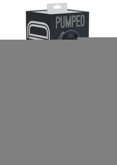 Pumped Engage 6 Function Automatic Rechargeable Penis Pump - Grey/Gun Metal