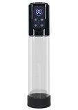 Pumped Megalift Automatic 6 Function Rechargeable Penis Pump - Black