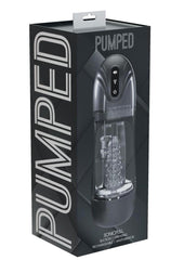 Pumped Sonicpull 10 Function Multimedia Enhanced Masturbator - Grey/Gun Metal