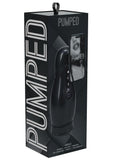 Pumped Virtuo 10 Function Rechargeable Masturbator with Phone Attachment - Grey/Gun Metal
