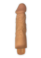 Quick Dick Horn Dog Vibrating Silicone Dildo - Vanilla