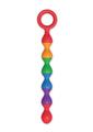 Rainbow Baller Beads Silicone Pleasure Anal Beads Waterproof