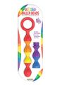 Rainbow Baller Beads Silicone Pleasure Anal Beads Waterproof