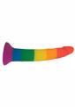 Rainbow Power Drive Strap-On Dildo with Harness