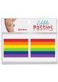 Rainbow Pride Edible Pasties (2 Per Pack) - Mixed Fruit