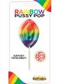Rainbow Pussy Pops Candy Fruity Flavor