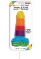 Rainbow Sweet and Sour Jumbo Gummy Pecker