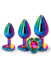 Rear Assets Aluminum Anal Plug Trainer Kit - Multicolor - 3 Pieces