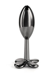 Rear Assets Clover Aluminum Anal Plug - Smoke