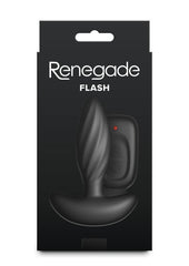 Renegade Flash Rechargeable Silicone Vibrating Anal Plug with Remote