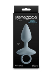Renegade Orion Rechargeable Silicone Anal Plug - Gray/Grey