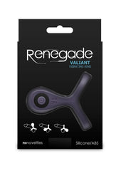 Renegade Valiant Rechargeable Silicone Cock and Ball Ring
