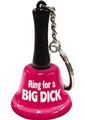 Ring For Big Dick Keychain Bell