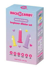 Rock Candy Beginner Silicone Dilator - Multicolor - 3 Piece/Set