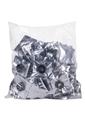 Rock Solid Donut Cock Ring Bulk Refill - Black - 100 Piece