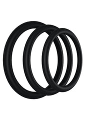 Rock Solid Tri-Pack Rubber Gasket Cock Ring