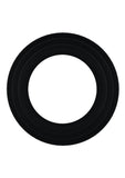 Rock Solid Tri-Pack Silicone Gasket Cock Ring - Black