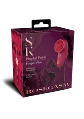Rosegasm Playful Petal Finger Vibe - Red