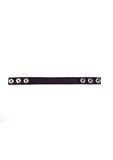 Rouge Leather Adjustable Cock Strap - Black