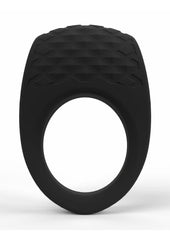 Screaming O Big O Pro Blaster Vibrating Rechargeable Silicone Cock Ring - Black