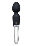 Secret Kisses Glass Black Magic Wand - Black
