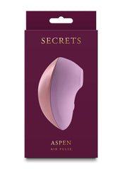 Secrets Aspen Rechargeable Silicone Clitoral Stimulator - Lavender/Purple