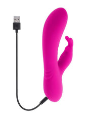 Selopa Robust Rabbit Rechargeable Silicone Dual Vibrator