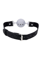 Sex and Mischief Lace Silicone Breathable Ball Gag