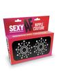 Sexy AF Nipple Couture Silicone Pasties - Iridescent Crystals