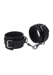 Signature Midnight Muse Ankle Cuffs - Black/Silver