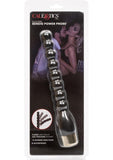 Silicone Bendie Power Probe Anal Beads Waterproof - Black