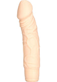 Silicone Stud Woody Vibrator - Ivory/Vanilla