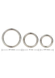 Silver Cock Rings