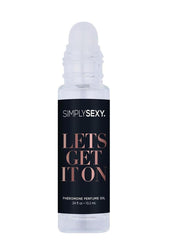 Simply Sexy Pheromone Perfume Oil Roll-On - Let's Get It On
