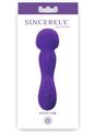 Sincerely Silicone Rechargeable Wand Vibrator