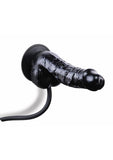 Size Up Ripple Inflatable Silicone Dildo with Balls