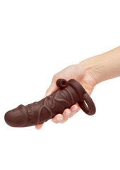Su Silicone Vbrting Penis Xtndr-Dark