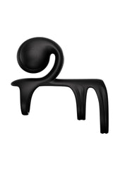 Svibe Snail Jovi Arc Rechargeable Silicone Couples Triple Cock Ring with Remote Control - Noir Haze