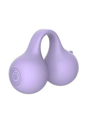 Svibe Snail Twinn Rechargeable Silicone Finger Vibrator with App - Lilac